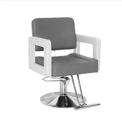 Барбершоп стул простой современный парикмахерский специальное сиденье вращающийся стул салоная мебель - Цвет: 3