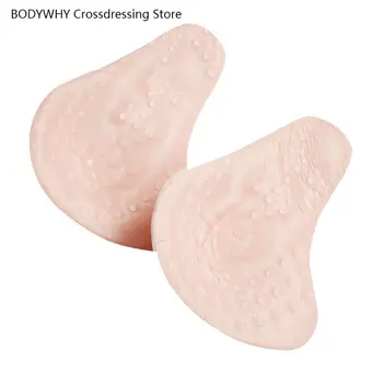 

New Postoperative Silicone Breast Implant Underarm Breathable Fake Breast Antiperspirant Heat Absorption Fake Breast Breast Pad