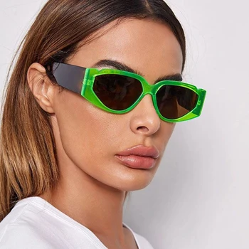 

female sunglasses 2020 fashion brand vintage small Cat eye Women Sunglasses Big frame Gradient shades glasses Oculos De Sol Gafa