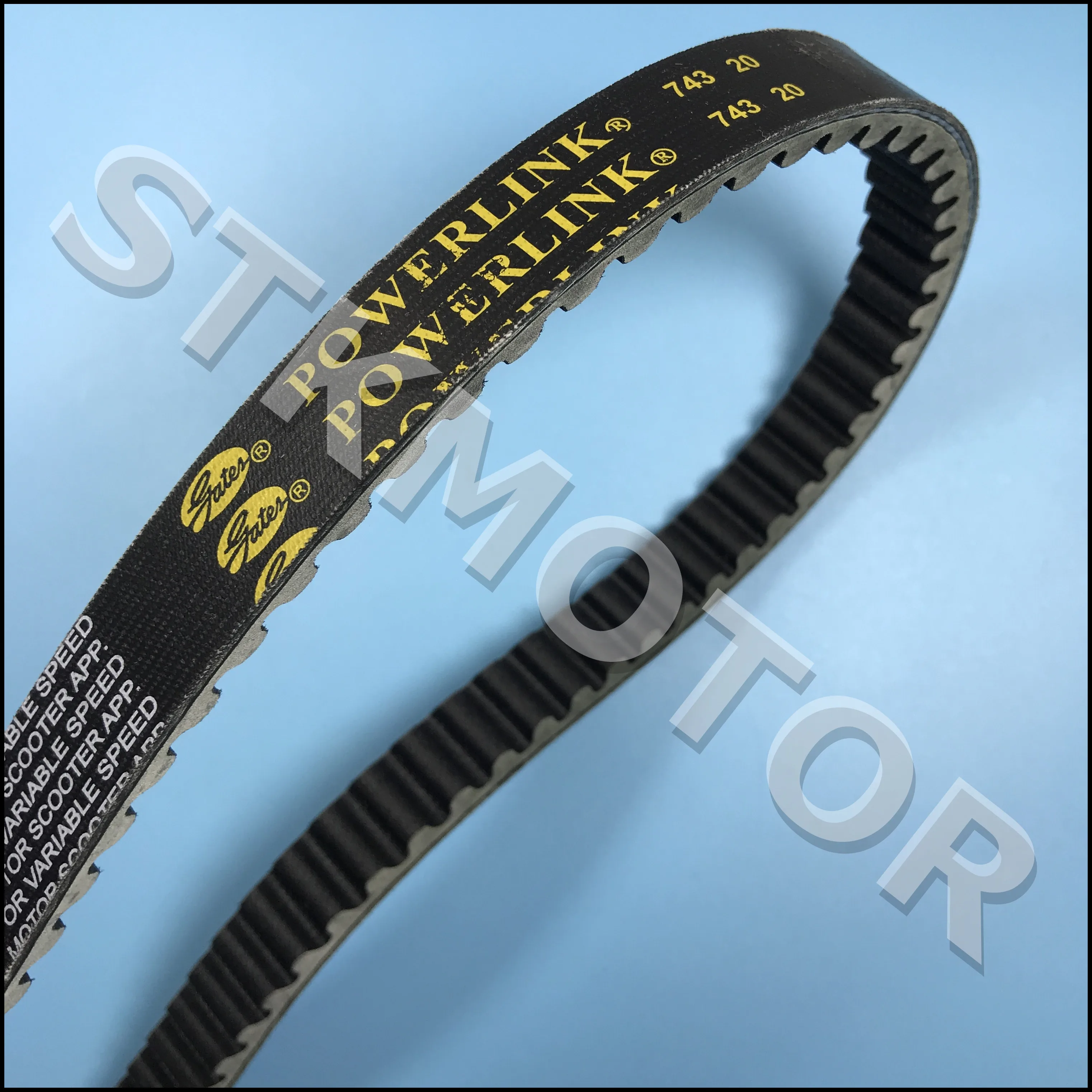 

Powerlink Performance 743 20 30 CVT Drive Belt For GY6 125cc 150cc Engine Moped Scooter ATV Quad