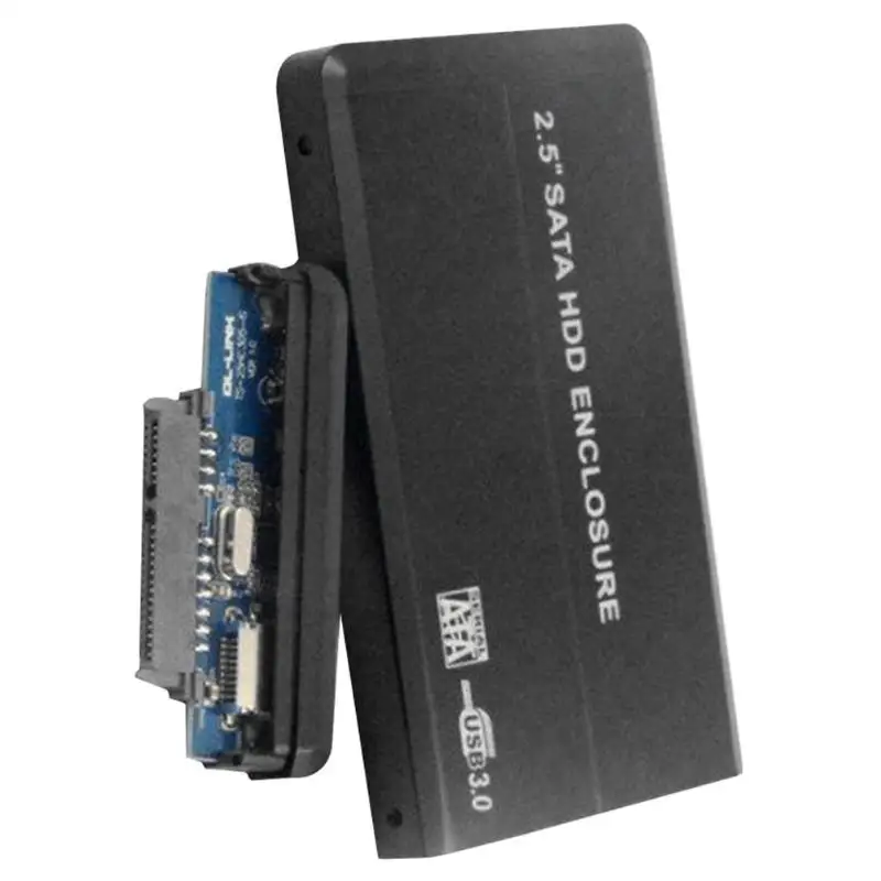 2,5 дюймов 5 Гбит/с Корпус жесткого диска USB 3,0 SATA I SATA II внешний корпус HDD Обложка коробка для Windows SE/ME/2000/XP/Vista/7/Mac 9,0