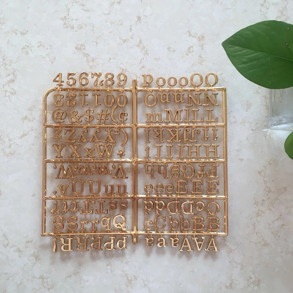 1 set letters Войлочная доска с буквами, деревянная рамка, сменные символы, цифры, доски для сообщений, буквенная доска, украшение для дома и офиса, Настенный декор - Цвет: 1 set letters