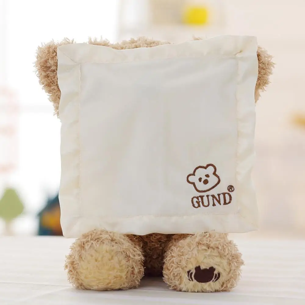30 см Peek говорящий мультфильм Медведь плюшевые куклы мягкие животные играть игрушки подарки