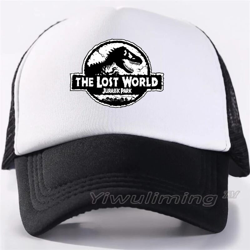 Бренд Юрского Парка бейсболки женские мужские Snapback сетчатая шапка Дальнобойщик открытый спортивный, для укрытия кепки дропшиппинг