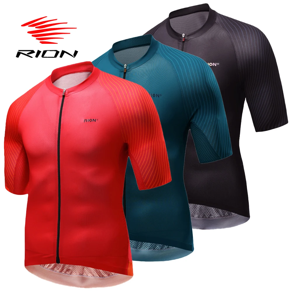 

RION MTB Man Cycling Jersey Maillot Shirt Motocross Jumper Enduro Bicycle Clothing T-shirt Mountain Bike Clothe Tricots Roadbike