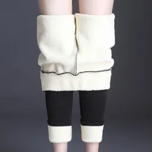 Aliexpress - New Fashion High Waist Autumn Winter Women Thick Warm Elastic Pants Quality S-5XL Trousers Tight Type Pencil Pants