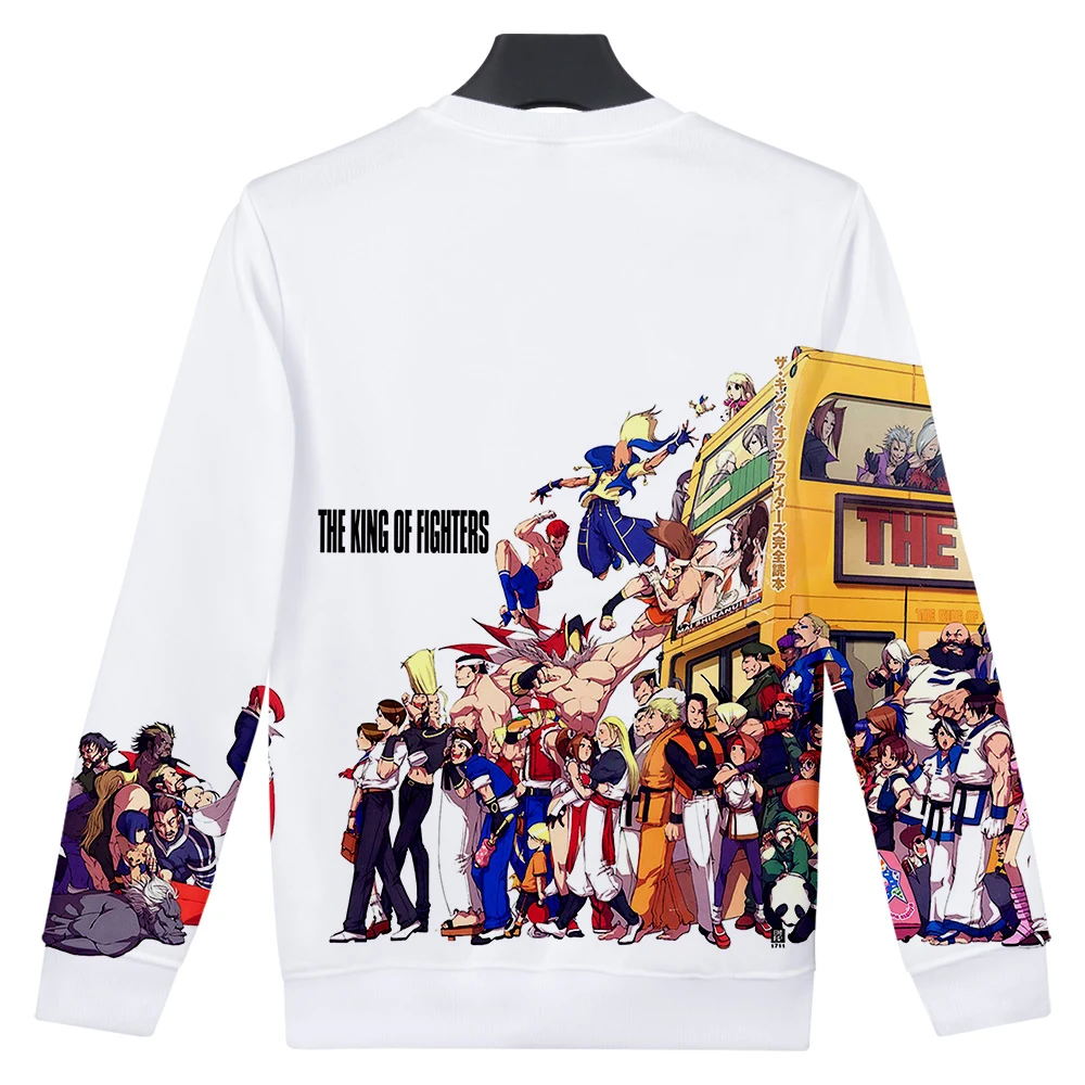 Из серии игр The king of fighters(с модным принтом Футболки Для женщин/Для мужчин с длинным рукавом футболки Новое поступление, горячая Распродажа Повседневное уличная одежда