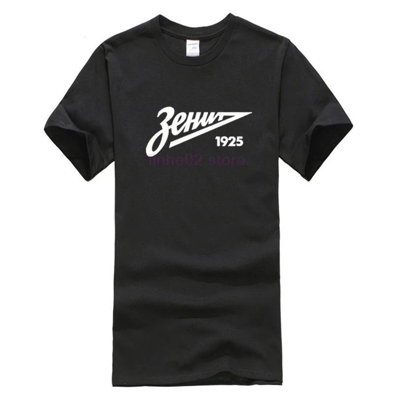 

ZENIT ST PETERSBURG T-SHIRT S - XXL RUSSIA FOOTBALLER CAMISETA FUTBOL SOCCERER ULTRAS Pure Cotton Round Collar Men T SHIRT