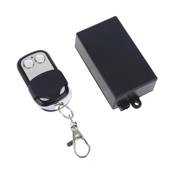

2 Channel Metal Keys Remote Control Single Light Switch Receiver Module DC12V