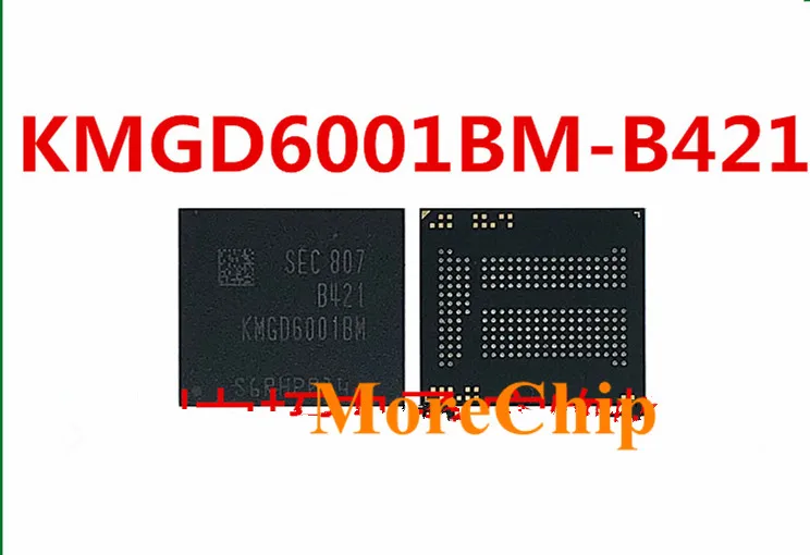 KMGD6001BM-B421&nbsp;EMCP32+4 eMMC 32GB NAND Flash Memory IC Chip BGA221 Soldered Ball&nbsp;85元 1个_副本
