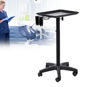 

Aluminium Hair Salon Instrument Tray Adjustable Height Trolley Beauty Tools Hair Salon Accessories Hairdressing Barber Supplies