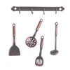 1/12 Dollhouse Miniature Accessories Mini Shovel Soup Spoon Storage Holder Simulation Furniture Kitchen Utensils For Decoration 5