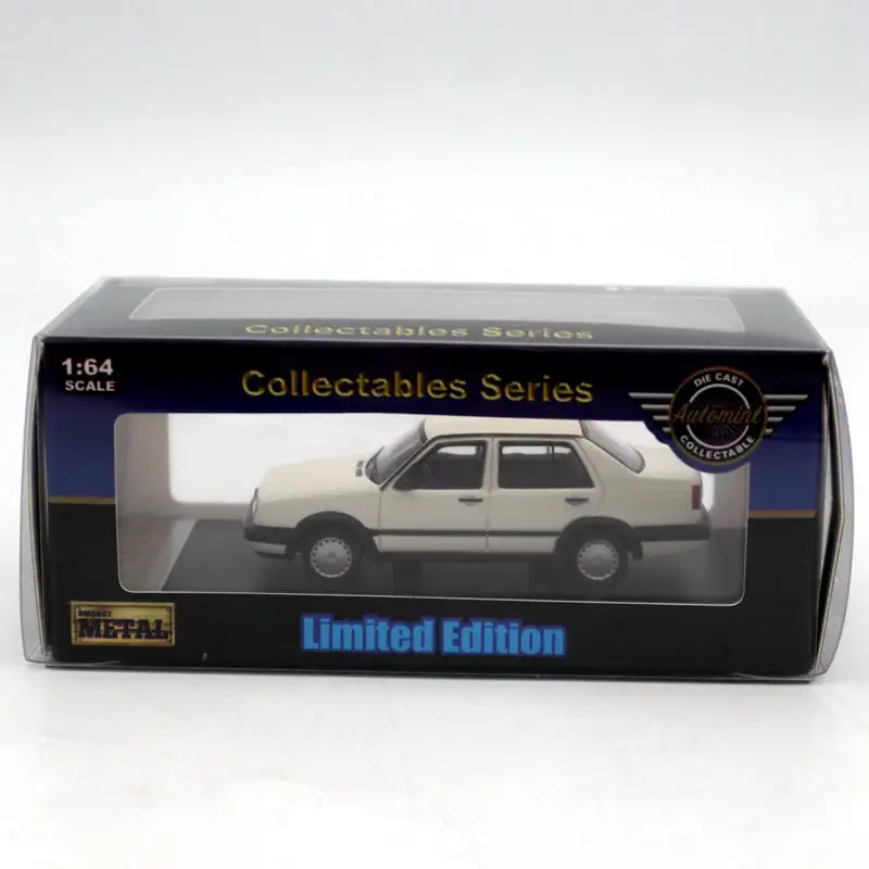 1: 64 Automint Jetta GT литая под давлением металлическая Ограниченная серия белые игрушки автомобиль