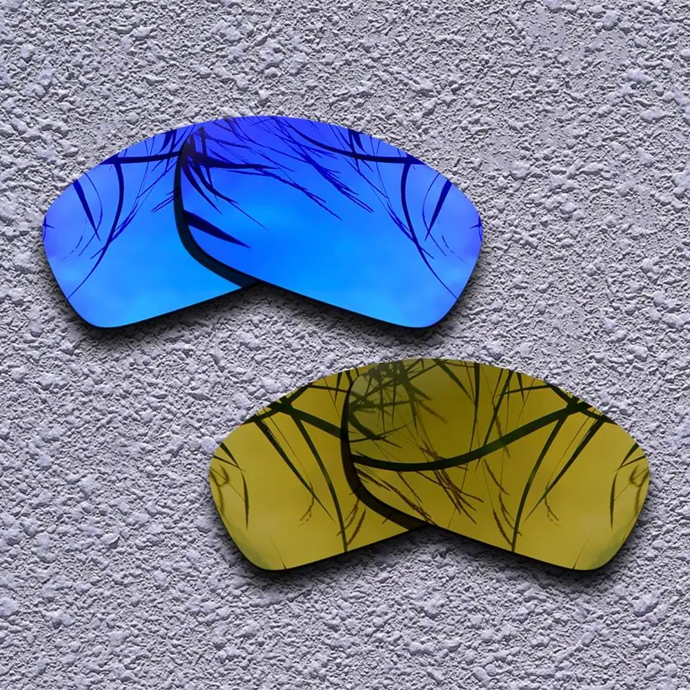 2 пары поляризованных сменных линз для солнцезащитных очков Oakley Hijinx-несколько вариантов - Цвет линз: Purple-Copper