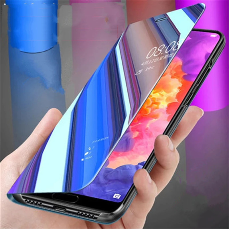 Противоударный чехол для Google Pixel 3A роскошное умное зеркало откидная крышка для Google Pixel 3A XL Funda On Pixel3A Coque аксессуар