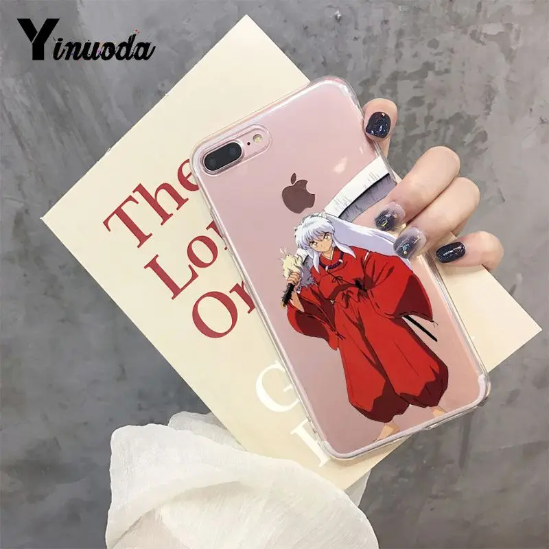 8 Yinuoda аниме Inuyasha Модный чехол для телефона чехол для iphone 8 7 6 6S Plus X XS MAX 5 5S SE XR 11 pro max - Цвет: 8