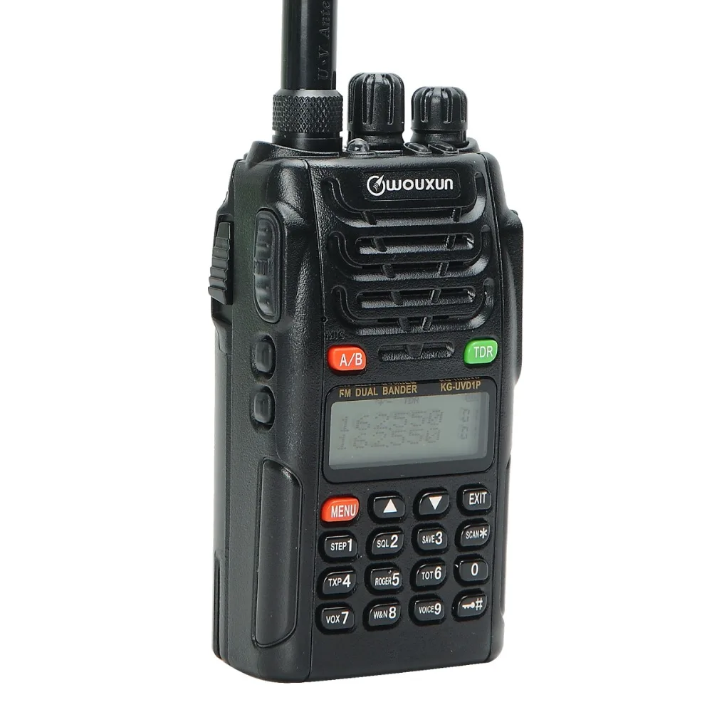 Обновление Wouxun KG-UVD1P вещания погоды 136-174/216-260 МГц DTMF кодирования IP55 Водонепроницаемый любительский переносной любительский радиоприёмник Talkie