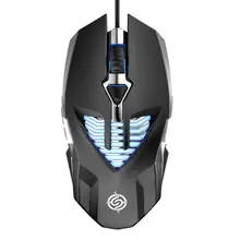 

Q1 6 Buttons Backlight Adjustable DPI Wired Gaming Mouse Computer Accessory