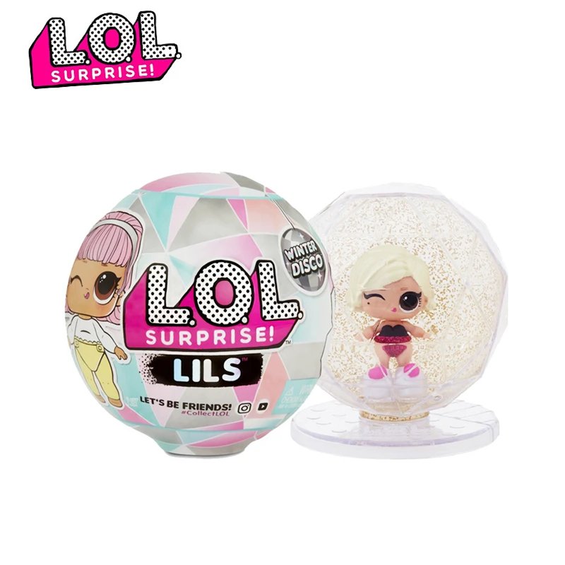 

Original lol Surprise Doll Winter Disco Lils Fashion Model Doll Blind Box DIY Handmade with Boys and Girls Toys Kid Gift