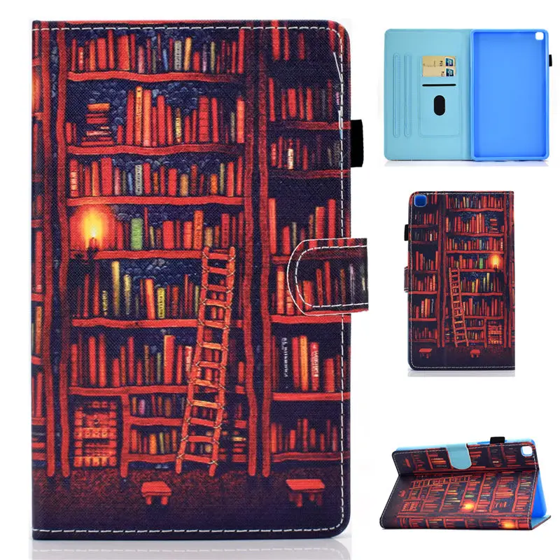 M023 Чехол для Samsung Galaxy Tab A 8,0 SM-T290 SM-T295 T295 T297 чехол Funda планшет мультфильм обезьяна стенд Капа оболочки кожи+ подарок - Цвет: M023
