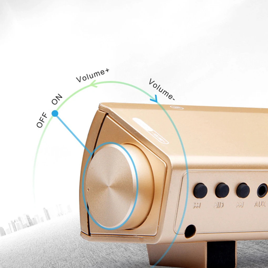 Домашний кинотеатр bluetooth-колонка звуковая панель Встраиваемый сабвуфер 3D объемный Беспроводная стереоколонка