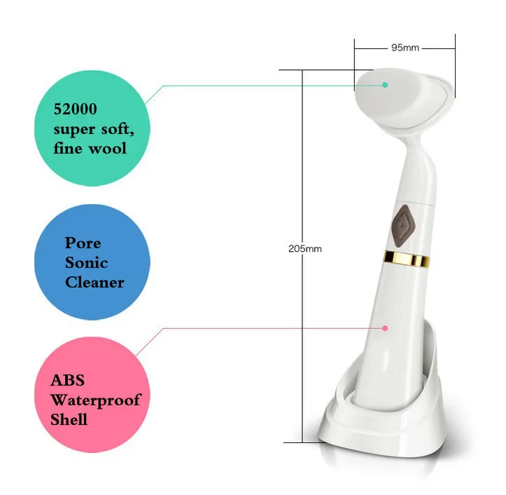 Replacement Brush Head For Pore Sonic Cleaner