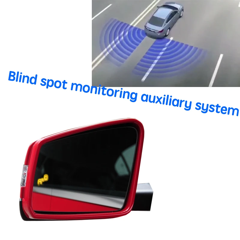 

For Mercedes Benz A MB W176 2013~2018 Car BSD BSM BSA Blind Area Spot Warning Drive Mirror Rear Radar Detection System