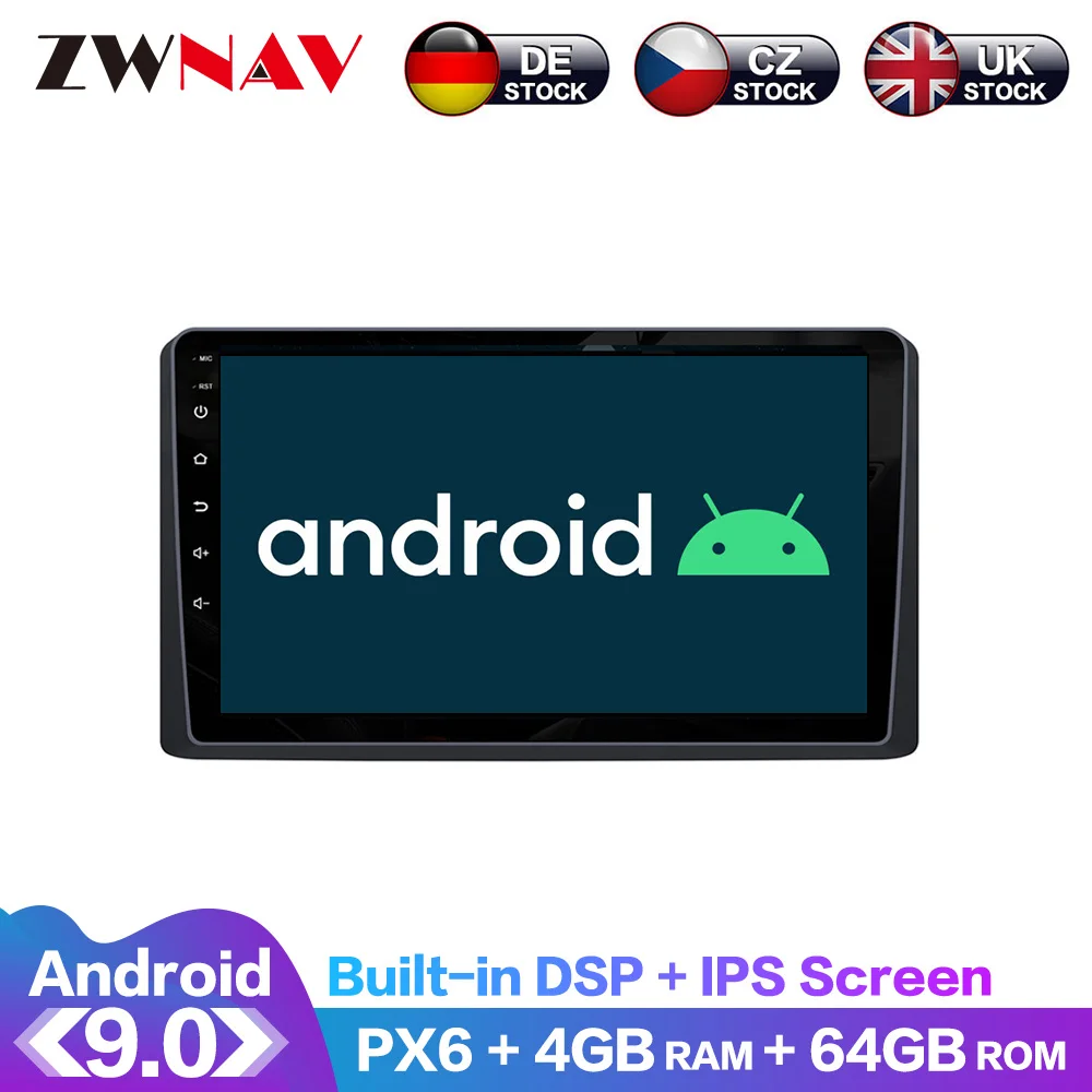 

Android 9.0 4+64G PX6 DSP Carplay Radio Car No DVD Player GPS navigation For Kia Carnival 2019 2020 Head Unit Multimedia