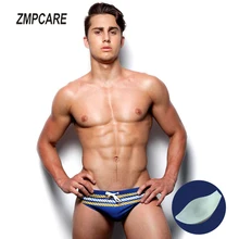 Мужская одежда для плавания, плавки с Пушап, сексуальный купальный костюм для мужчин, водонепроницаемые плавки для плавания, плавки для купания, мужские плавки для плавания в бассейне