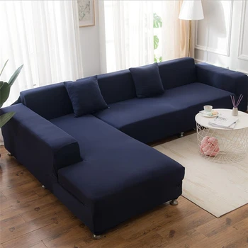 

Sofa Protective Cover Universal Solid Color Stretch Sofa Cover Cushion All-inclusive Fabric Sofa Cover Non-slip Sofa Towel Gray