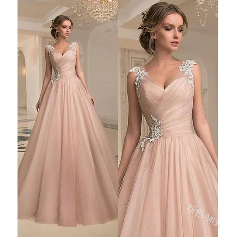 

The new lady V - collar fashion gauze wedding dress