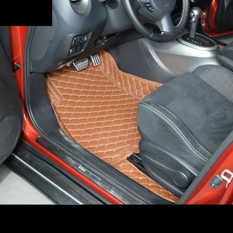 Кожаные ботинки для женщин, автомобильный коврик для nissan juke 2010 2013 2012 2011 аксессуары интерьера автомобиля укладки