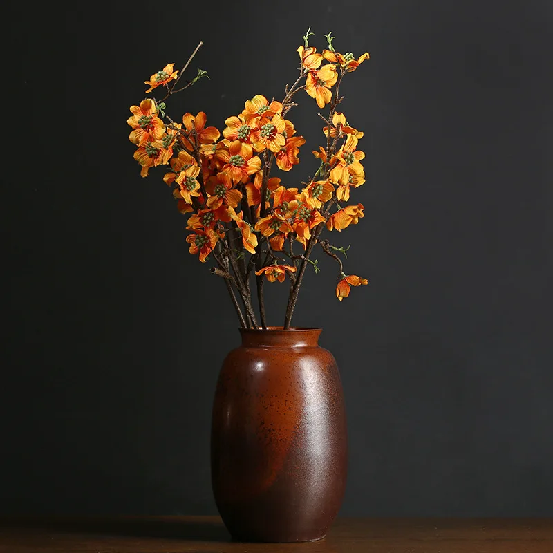 Creative Artificial Elm flower Cloth fashion eternal flower for home office decoration Large fake flower 70 cm height