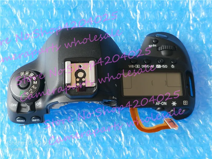 New original Top cover assembly with Shoulder Control panel and button parts for Canon EOS 5D Mark IV ; 5DIV 5D4 DS126461 SLR