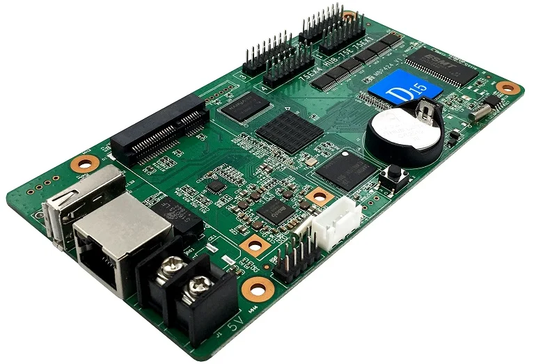Huidu D15 HD-D15 асинхронный полноцветный светодиодный дисплей карта управления Поддержка huidu VP501 HD-VP501 светодиодный видео процессор для крыша такси
