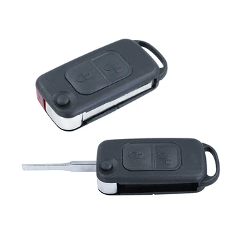 

IperChiavi IMER04 remote key shell 2 buttons with blade HU64 battery case without Transponder for Mercedes Benz Clas