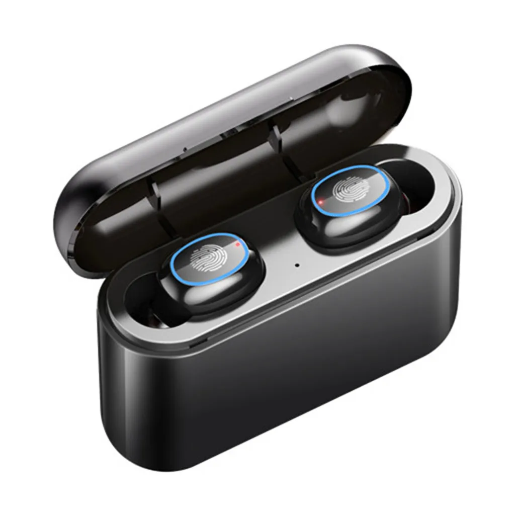Binmer TWS Bluetooth наушники стерео наушники-капельки HiFi bluetooth-гарнитура с зарядкой Pod беспроводные гарнитуры для всех смартфонов# G1
