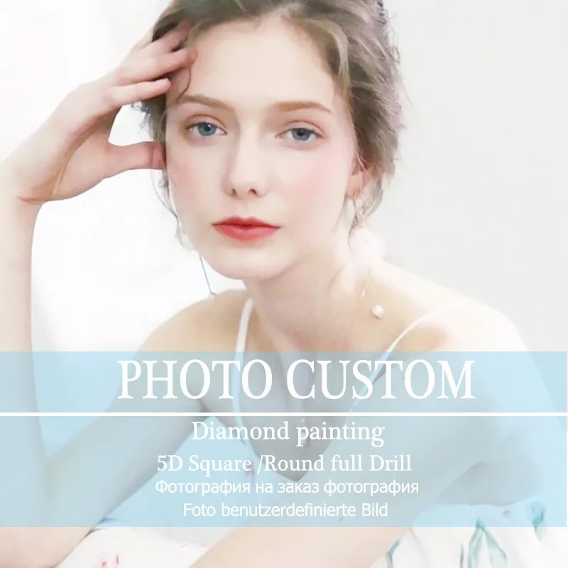 

Full Square/Round Drill 5D DIY Diamond Painting Private custom! Photo Custom! Make Your Own Diamond Embroidery