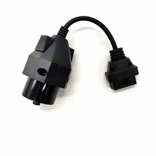 1pc obd ii adaptador para bmw 20 pinos para obd2 16 pinos conector fêmea e36 e39 x5 z3 para bmw 20pin mais novo frete grátis