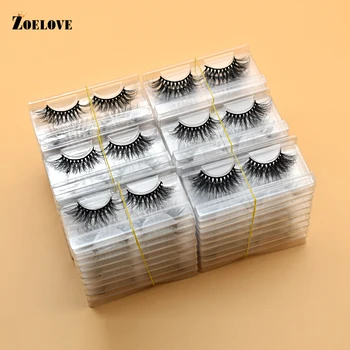 

False Eyelashes Extension 25mm Mink Lashes Wholesale ресницы Makeup Fake Eyelashes Packaging Magnetic Eyelash Bulk Dropshipping