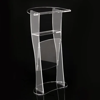 Free Shipping High Quality Modern Design Cheap Acrylic Lectern acrylic podium pupit lectern Church Acrylic Lectern