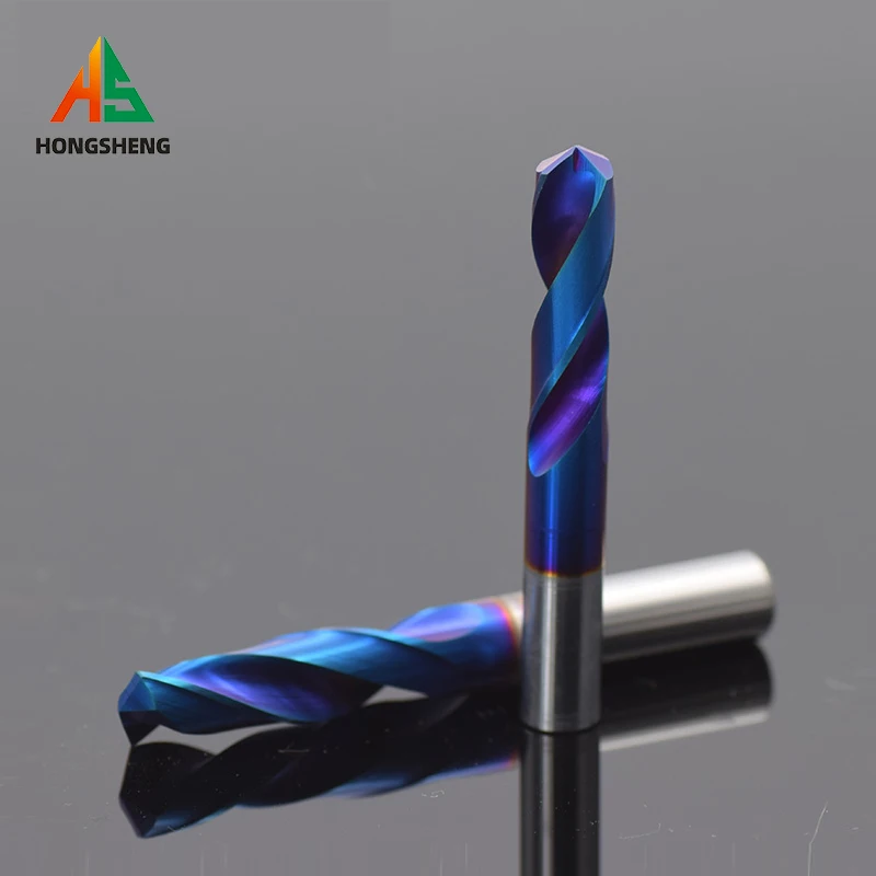 Drill Bits Drill Bit 1PC Tungsten steel drill bit 1.0-20.0mm HRC65 Solid Carbide Drill Bits Twist Drill Bit for Hard Alloy Stainless Tool