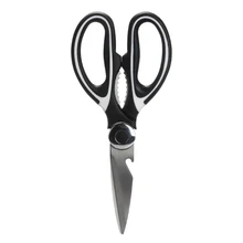 Кухонные ножницы из нержавеющей стали кухонные ножницы многоцелевые ножницы инструмент для мяса и овощей травы DIY ножницы инструмент T4010