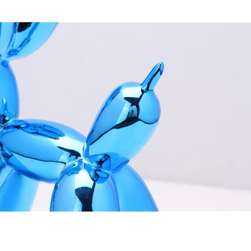Jeff Koons блестящие воздушные шары собака животные статуя ремесленника украшения подарок чисто ручной художественные ремесла гостиной