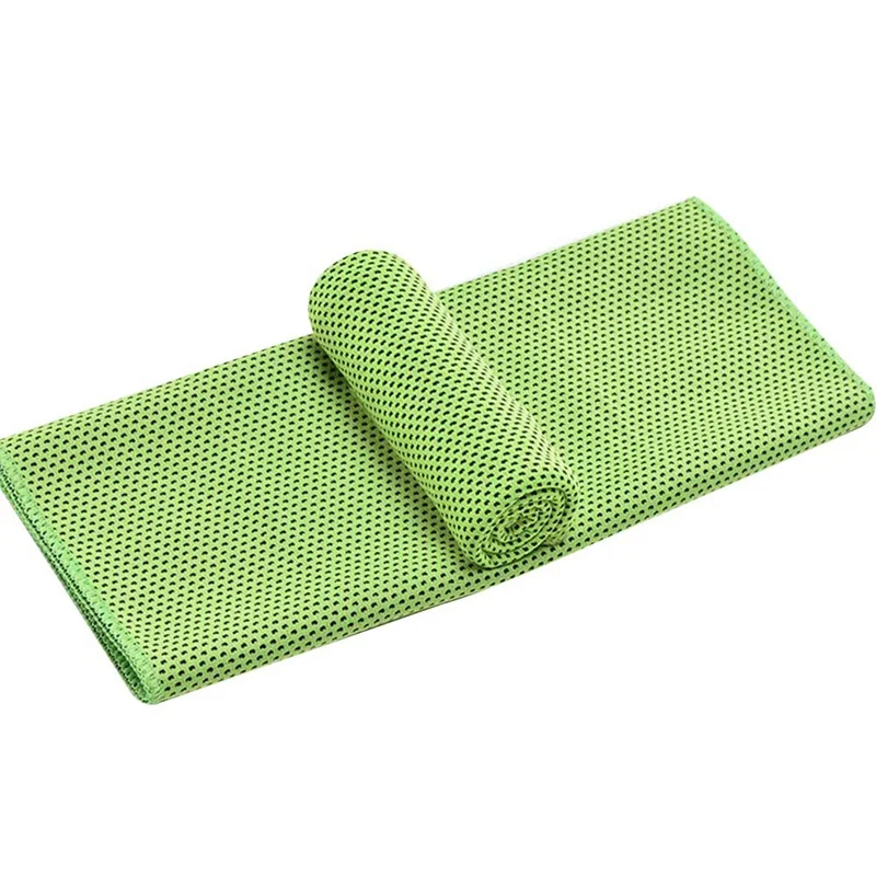 Sports Ice Towel Gym Jogging Reusable Enduring Running Instant Ice Cold Cooling Sweat Tool