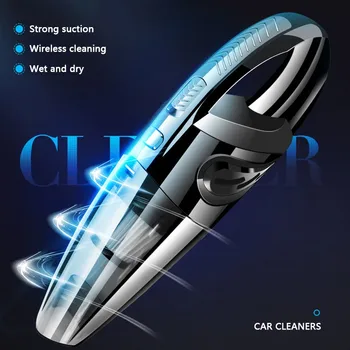 

New 120W Power Car Vacuum Cleaner For Handheld Car Vacuum 12V Cleaner Wireless Car Dry And Wet Use For Home Vacuum Cleaner