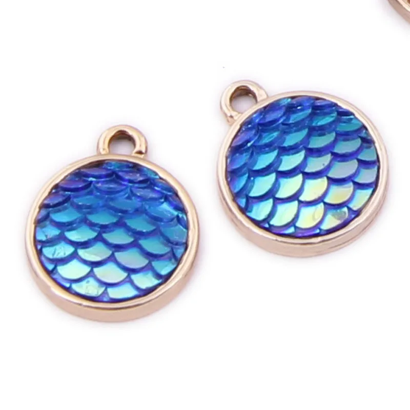David Accessories 10 шт./лот 13*17 мм рыбы подвеска с чешуйками бусы с отверстием, самодельный сумок украшения дома Костюмы ювелирные изделия, аксессуары, 10Yc7667 - Цвет: 1092209002