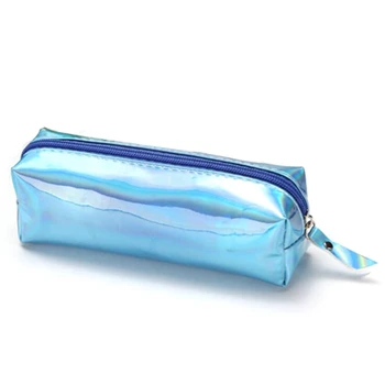 

Pencil Case Quality School Waterproof Stationery Gift Pencilcase School Cute Pencil Box Blue