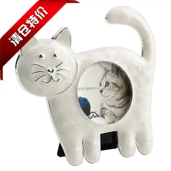 

Gift Photo Frame cute cat standing posture birthday craft decoration table top ornament counter hot sale