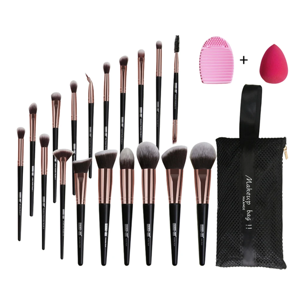 

18pcs Professional Women Makeup Brushes Set Cosmetic Powder Eye Shadow Foundation Blush Make Up Brush Kit Beauty Tool